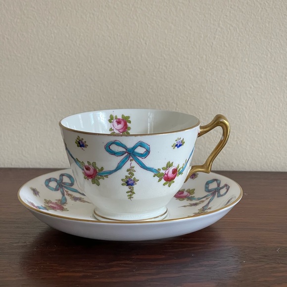 Birks Royal Staffordshire tea cups x 2 - Picture 8 of 8